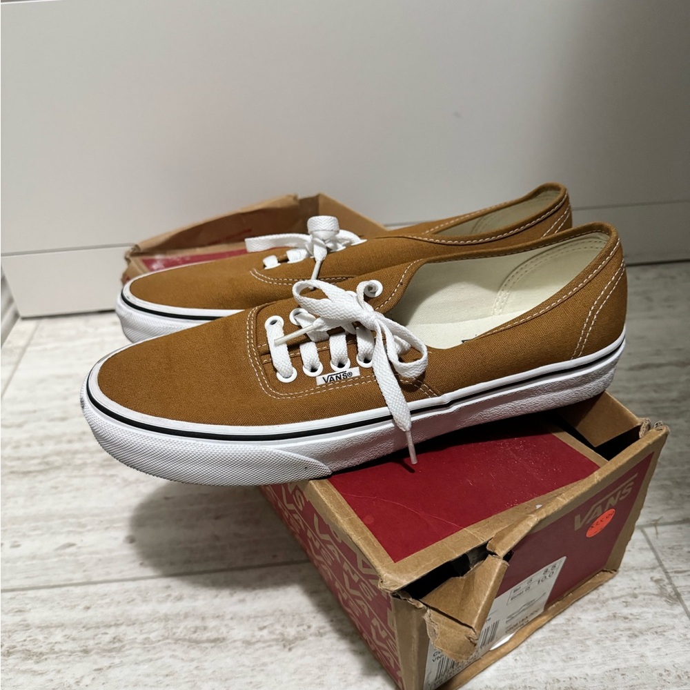 Vans Cumin and True White Sneakers